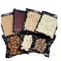 Custom printed laminated aluminum foil zip lock bags mini flat pouch recyclable 3 side seal zipper bag